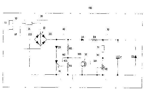 A single figure which represents the drawing illustrating the invention.